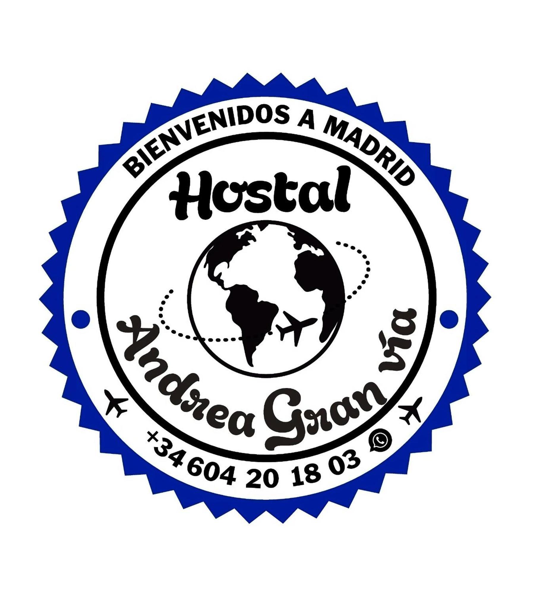 Hostal Andrea Granvia Madrid Exteriér fotografie